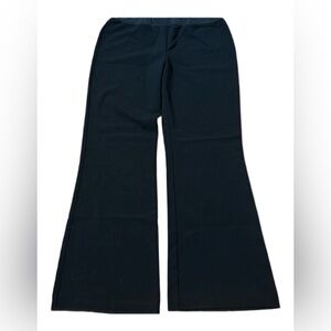 Motherhood maternity black flare leg pants size small